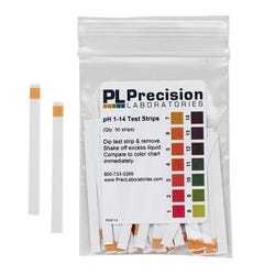 PH 1-14 Plastic Test Strips 2134800