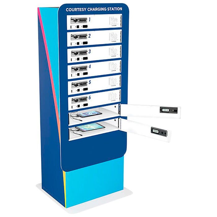 KwikBoost Multi-Device Charging Locker, Supports 8 Devices