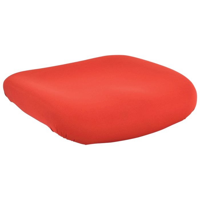 Classroom Select High/Mid-back Chair Padded Fabric Seat, 20-7/8 x 20-1/8 x 3 Inches, Red