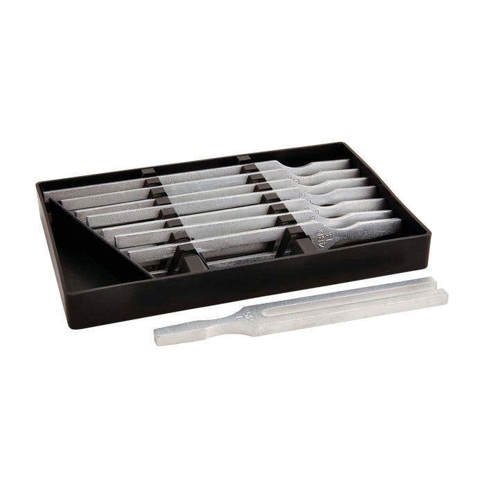 United Scientific Tuning Fork Set of 8, 256 Hertz to 512 Hertz
