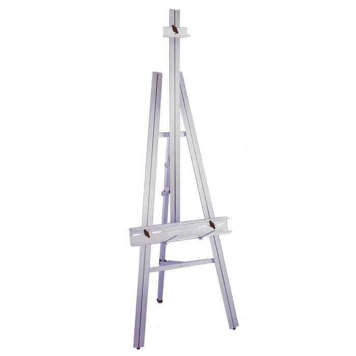 Testrite Visual Durable Lightweight Superior Artist Easel, 86 in H X 20 in D X 24 in, Aluminum