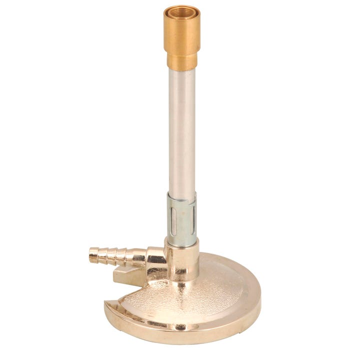 EISCO Bunsen Burner with Flame Stabilizer, Natural Gas, 142 mm