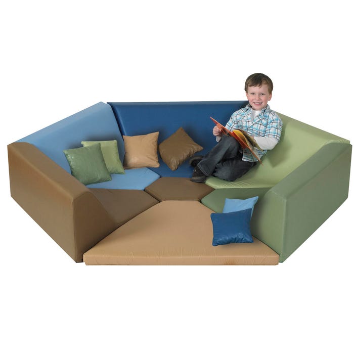 Children's Factory Indoor Woodland Hollow, 75 x 65 x 14 Inches