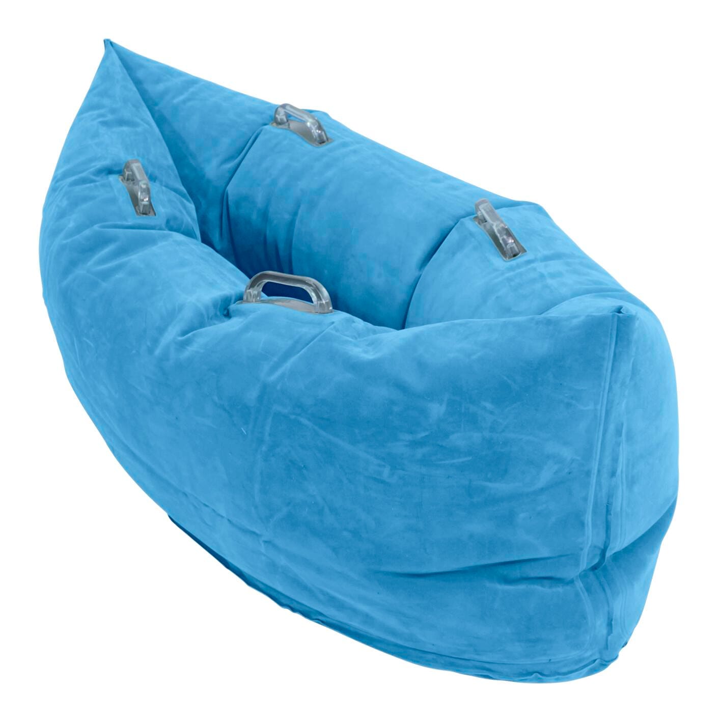 Abilitations Inflatable PeaPod Junior, 48 Inches, Vinyl, Blue, Item Number 2100470