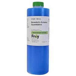 Image for Frey Scientific Benedict's Quantitative Solution, 500 mL, Lab Grade from School Specialty