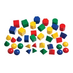 Learning Advantage Solids Activity, Preschool-Early Childhood, Set Of 40, Item Number 2096700