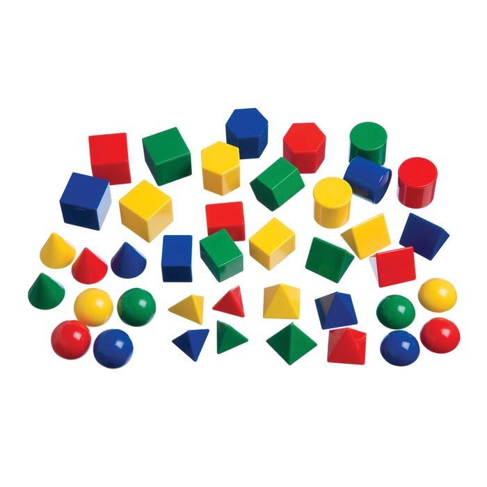 Learning Advantage Solids Activity, Set of 40