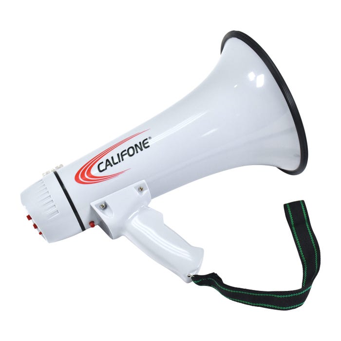 Califone PA-15 Handheld Megaphone with 244 Foot Range, 15 Watts