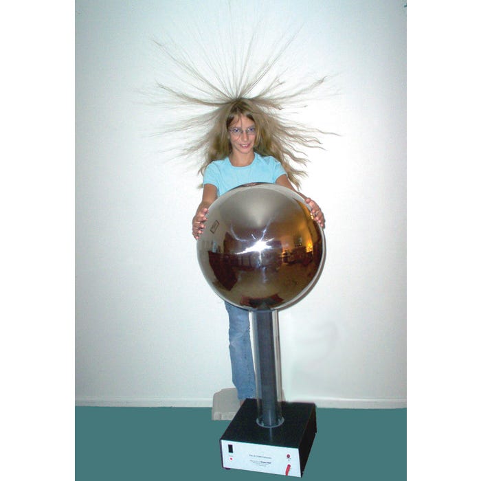 Science First Van de Graaff Generator, 500 Kilovolts, Negative