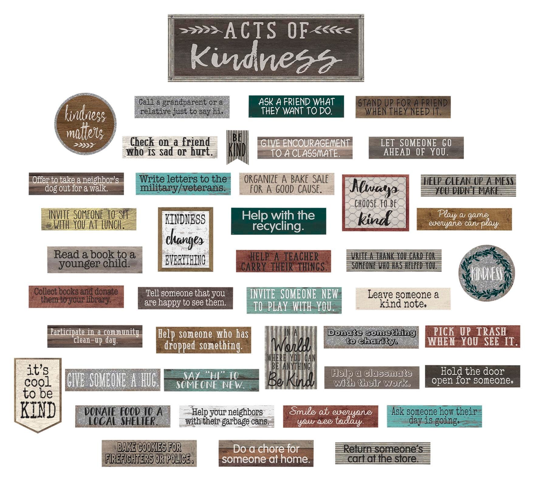 Home Sweet Classroom Acts of Kindness Bulletin Board, Item Number 2051131