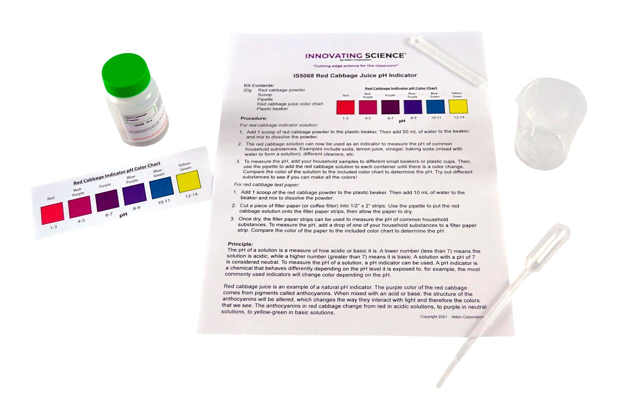 Image for Innovating Science Red Cabbage Juice PH Indicator from School Specialty