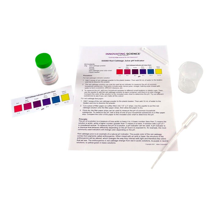 Innovating Science Red Cabbage Juice PH Indicator