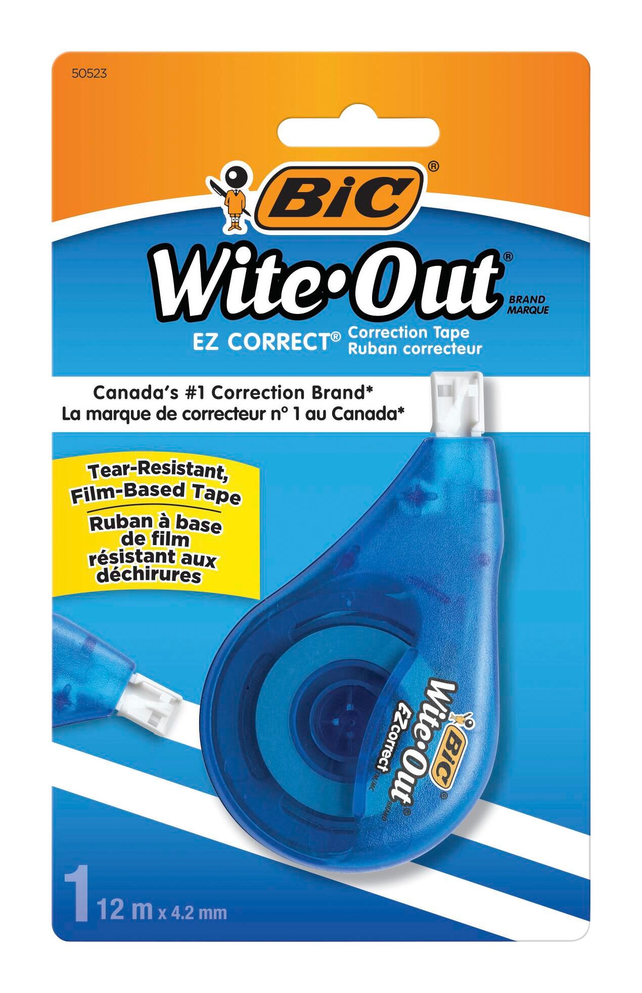 Image for BIC Wite-Out EZ Correct Correction Tape, White from School Specialty
