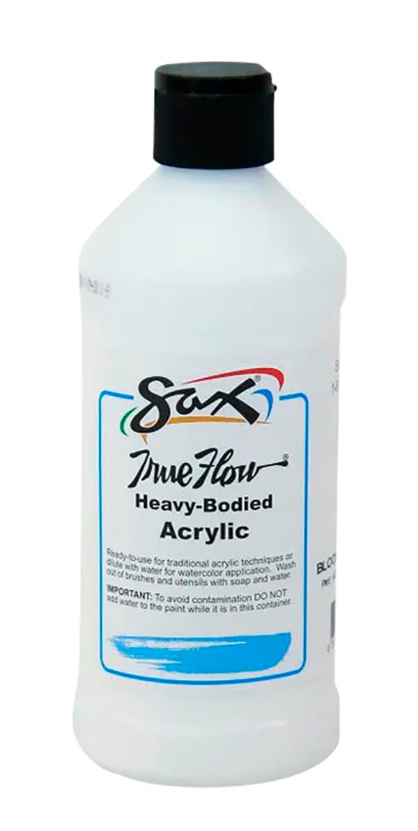 Sax Heavy Body Acrylic Paint, 1 Pint, Blockout White 1572451