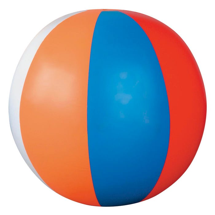 Champion Sports Multicolor Beach Ball, 36 Inch Diameter
