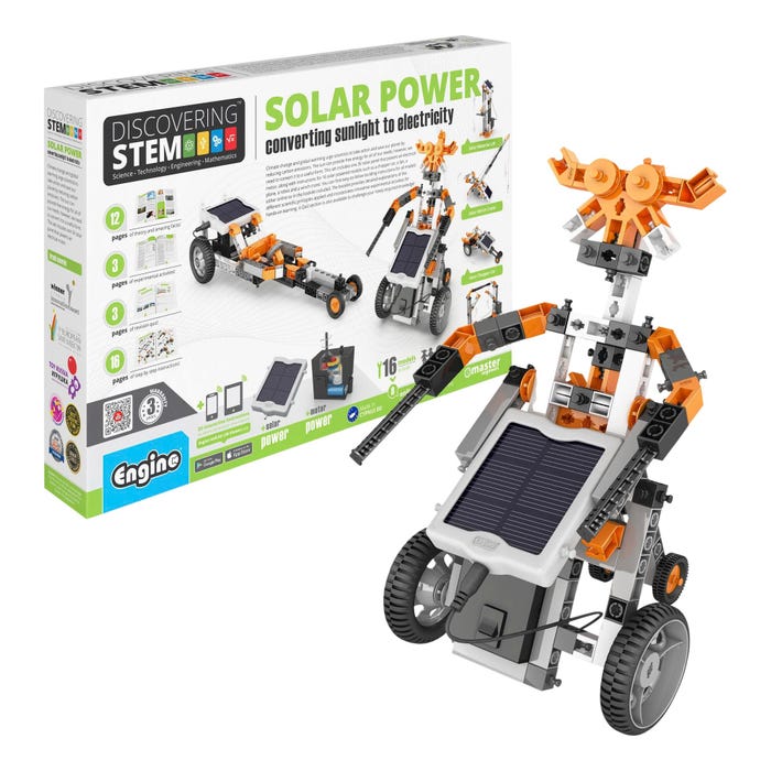 Engino STEM Solar Power: Converting Sunlight to Electricity