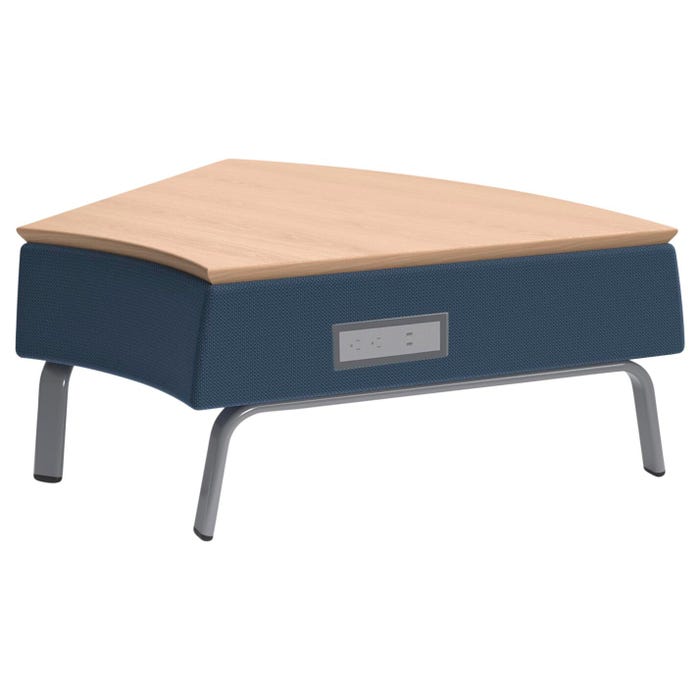Classroom Select Soft Seating NeoLink 45° Backless Wedge