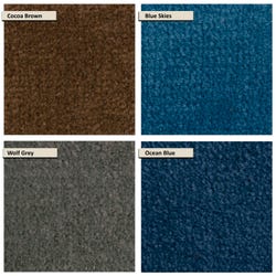 Carpets for Kids Mt. Shasta Solid Color Carpet, Rectangle 4000137
