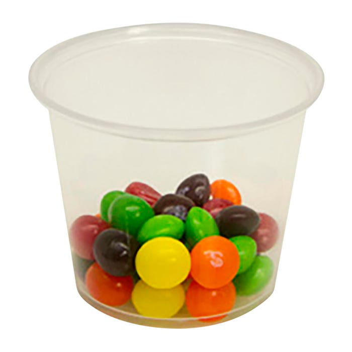 Empress 5.5 Ounce Plastic Portion Cup, Clear, Pack 2,500