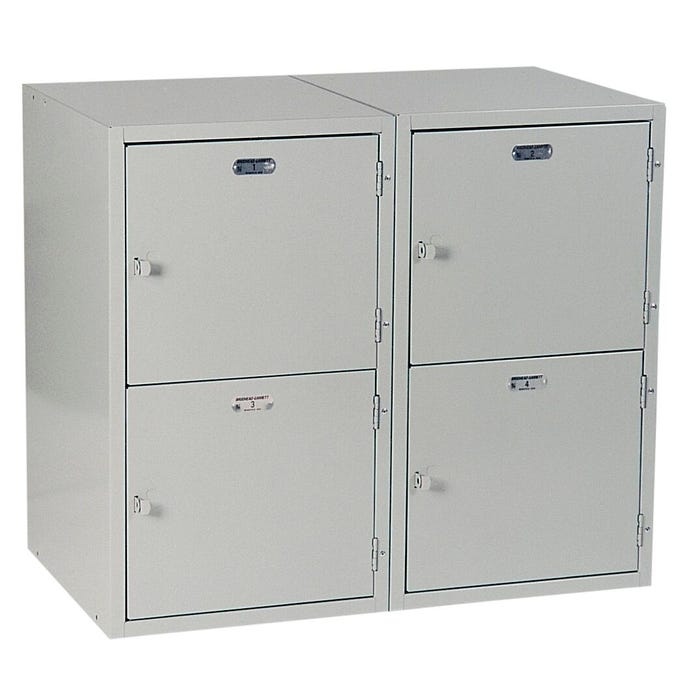 Montisa Base Cabinet with 4 Lockers