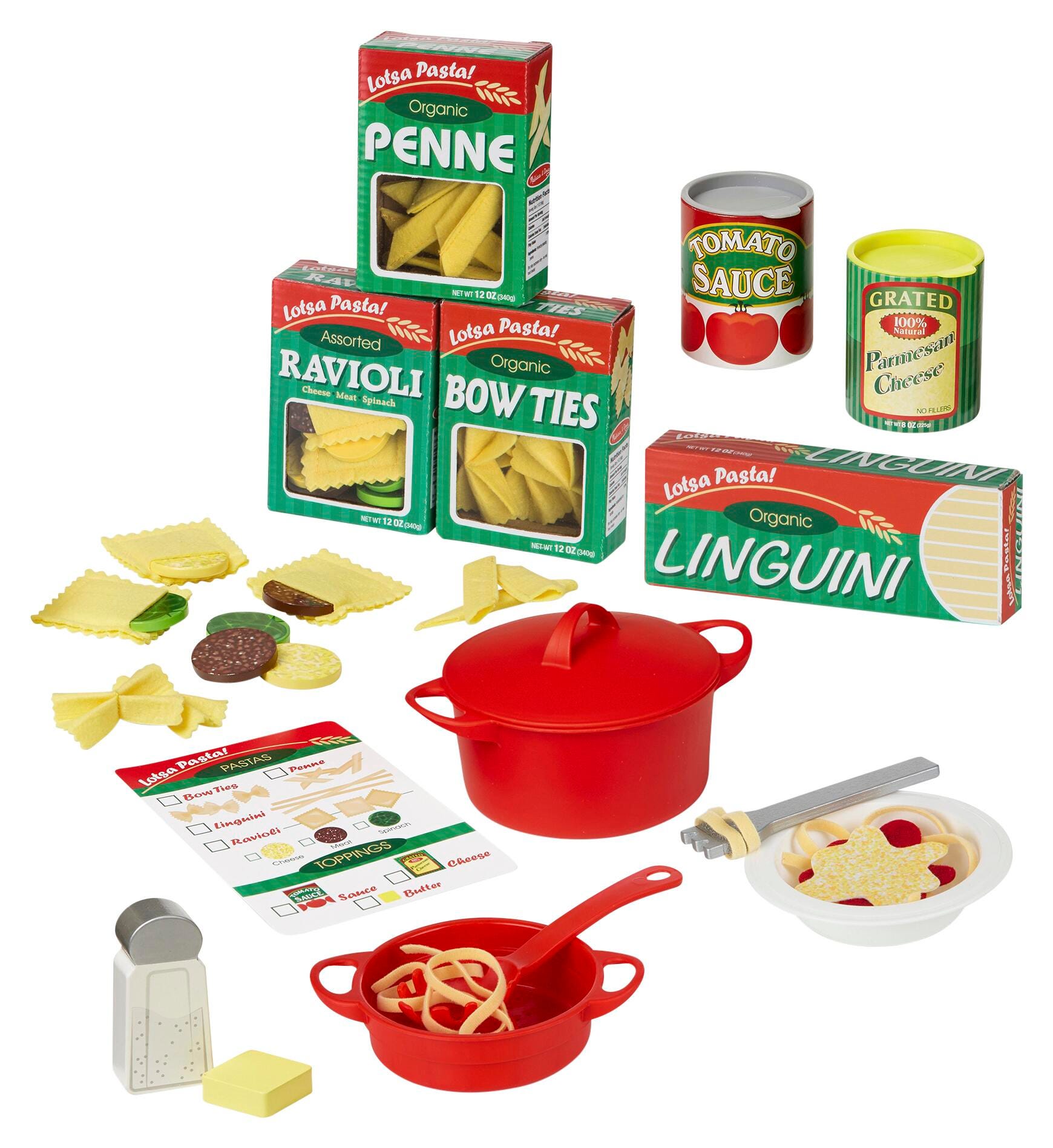 Image for Melissa & Doug Prepare and Serve Pasta Set, 50 Pieces from School Specialty