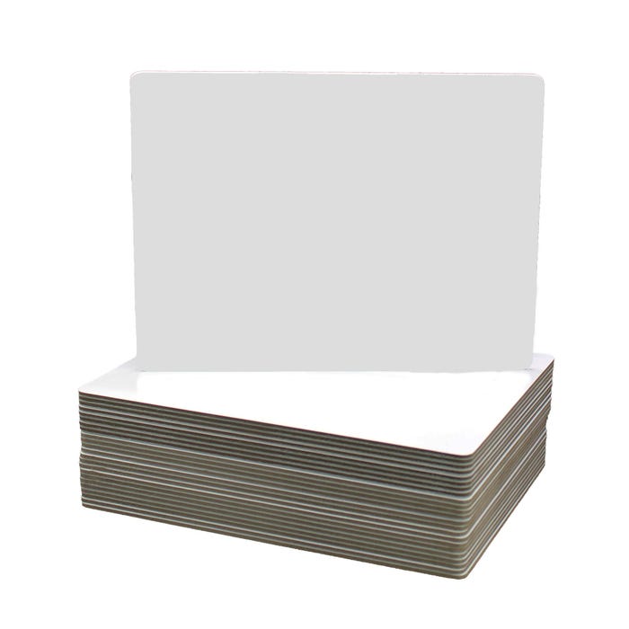 Flipside Two-Sided Magnetic Dry Erase Boards, 9 x 12 Inches, Pack of 48