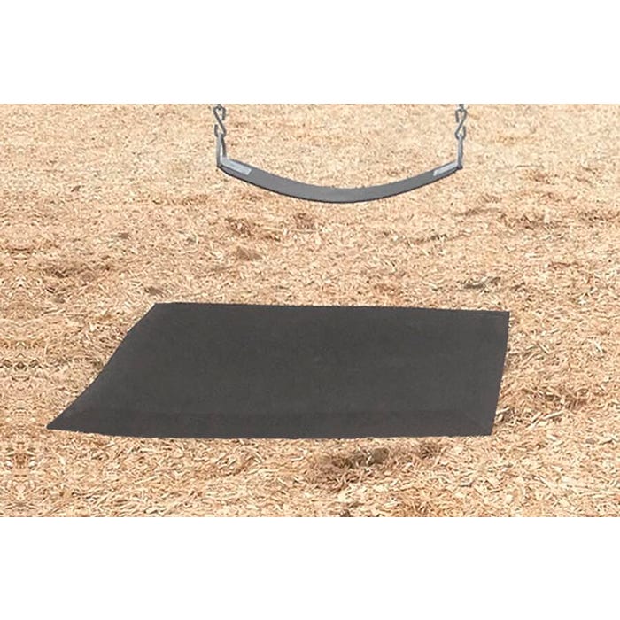 Action Play Systems Wear Mat, 40 x 40 x 1-1/2 Inches, Black