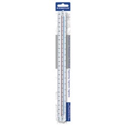 Staedtler 12 Inch Imperial Engineer's Scale, White 2132093