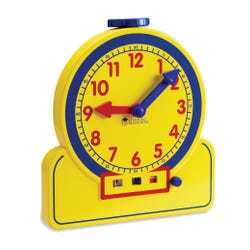 Learning Resources Primary Time Teacher Demonstration Learning Clock 1391640