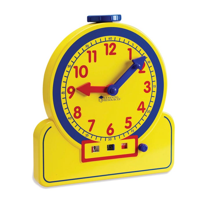 Learning Resources Primary Time Teacher Demonstration Learning Clock