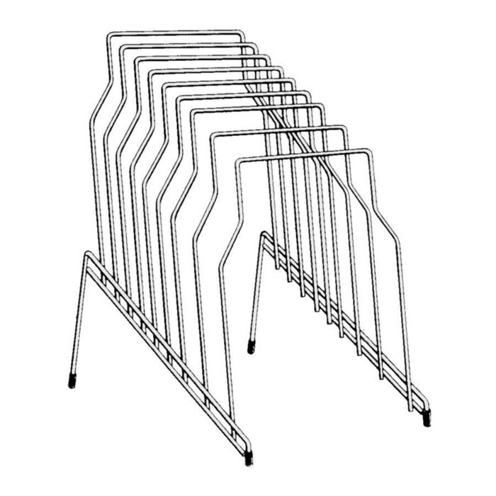 Fellowes Wire Step File Organizer, 10-1/8 x 11-7/8 x 12-1/8 Inches, Silver
