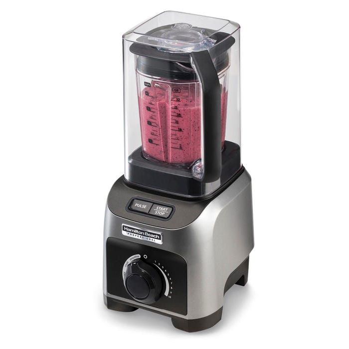 Hamilton Beach Professional Peak Power Quiet Blender, 1500 Watts, 32 Ounce Capacity