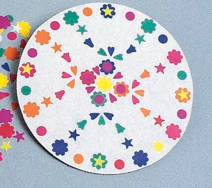 Rock-Tenn Round Design Circle, 12 Inch Diameter, Pack of 100, Item Number 216714