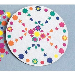 Rock-Tenn Round Design Circle, 12 Inch Diameter, Pack of 100, Item Number 216714
