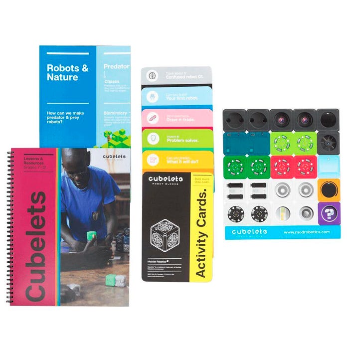 Cubelets Lesson Plan Bundle, LaunchPad Edition, Grades 7 to 12