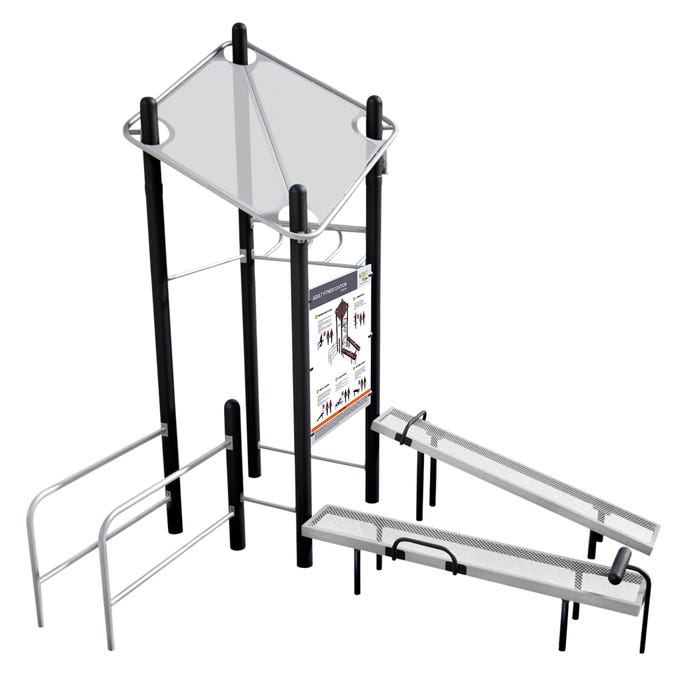ActionFit Adult Fitness Station
