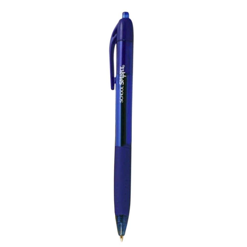 Image for School Smart Retractable Hybrid Gel and Ink Pens, Blue, Pack of 48 from School Specialty