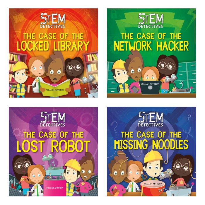 Books STEM Detectives, Set of 4