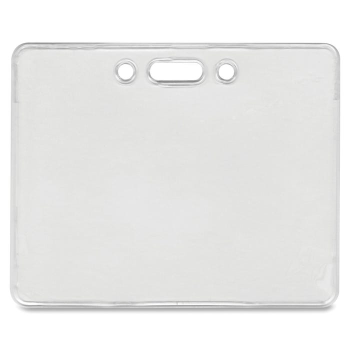 Advantus Badge Holder, Proximity, Horizontal, Pack of 50, Clear