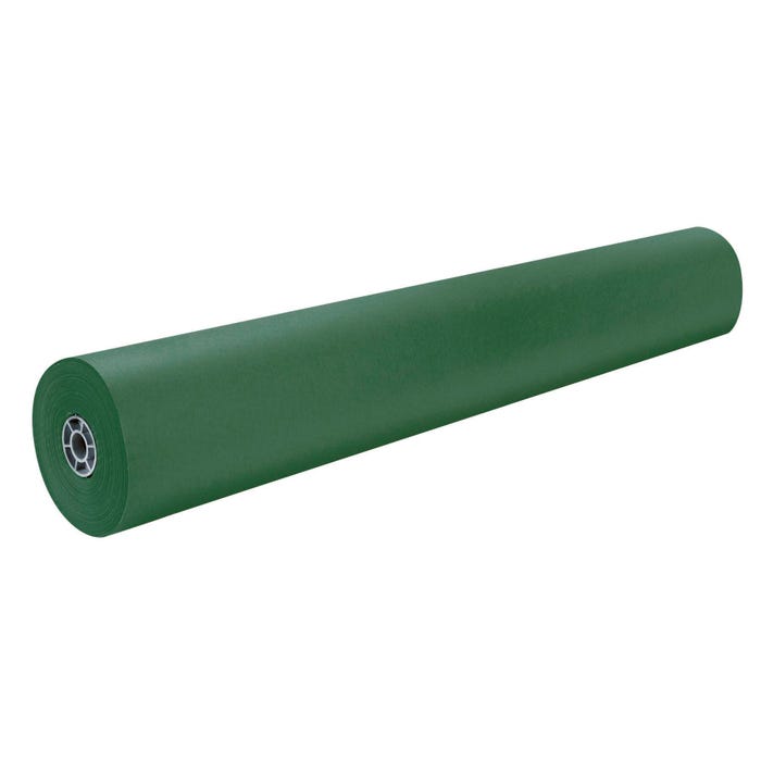 Rainbow Kraft Duo-Finish Kraft Paper Roll, 40 lb, 36 Inches x 1000 Feet, Emerald