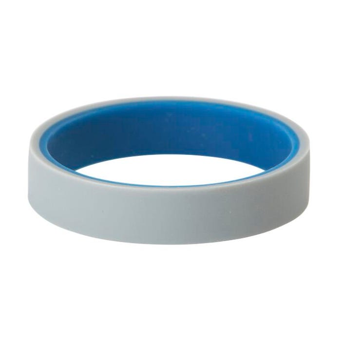Chewigem Chewable Adult Flip Bangle, Blue/Grey