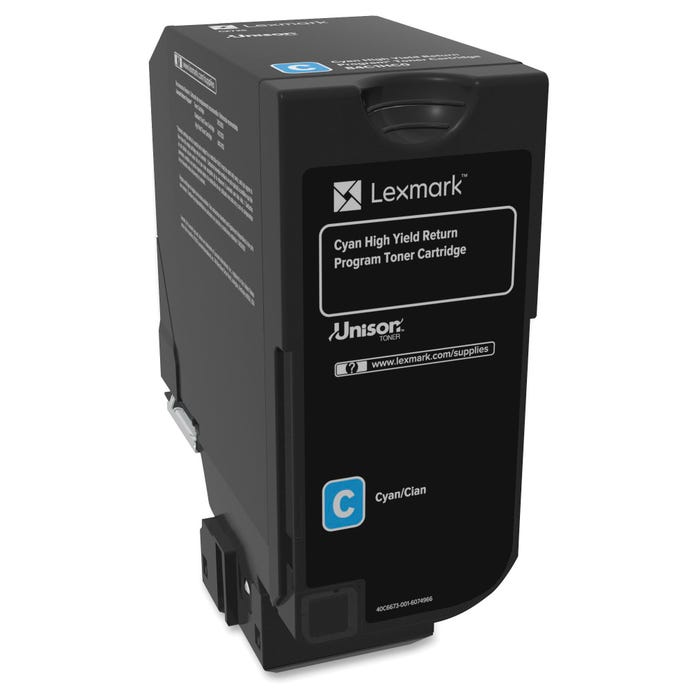 Lexmark Ink Toner Cartridge, 84C1HC0, Cyan
