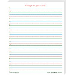 Teacher Created Resources Smart Start 1-2 Writing Paper, 8-1/2 x 11 Inches, 100 Sheets, Item Number 2104244
