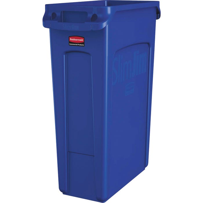 Rubbermaid Waste Container with Venting Channel, 23 Gallon