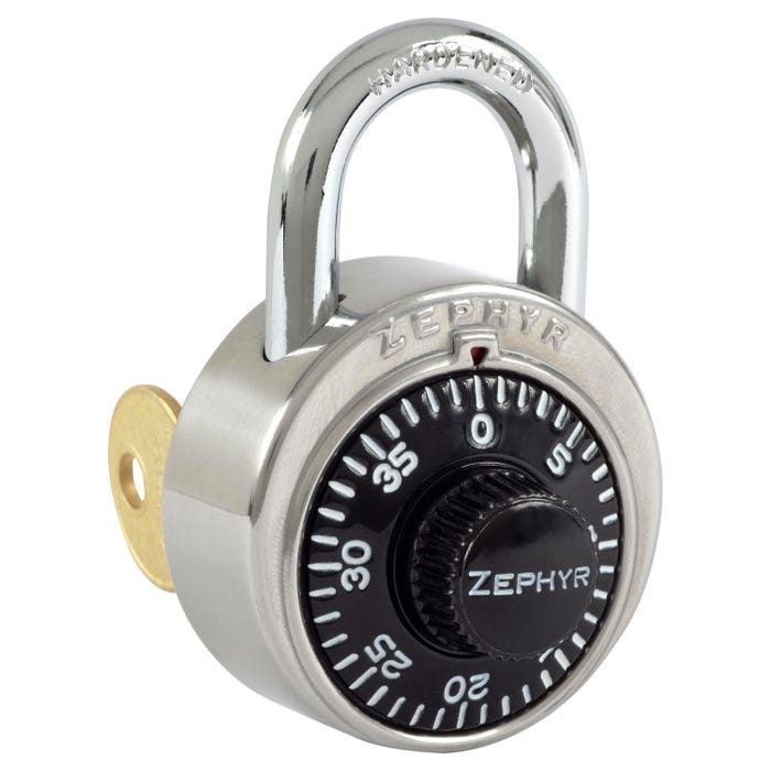 Zephyr Locks Key Controlled Combination Padlock - Pack of 10
