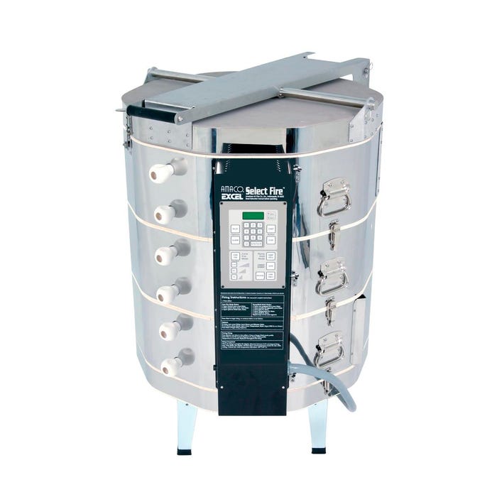 AMACO Excel EX-270SF Kiln with EZ Lift and Select Fire Zone Control, 240 Volts, 48 Amp Rating, 1 Phase, 2269 Degrees F