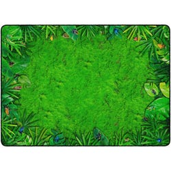 Flagship Carpets Rainforest Frogs Carpet, Rectangle 4002354