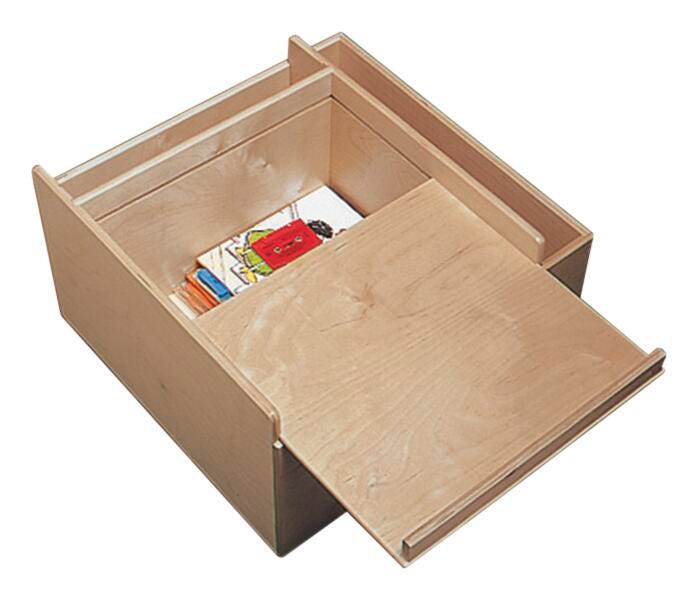 Childcraft Mobile Listening Storage Center, 23-3/8 x 23-3/8 x 14-1/2 Inches 071921