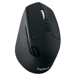 Logitech M720 Triathlon Bluetooth Multi Device Wireless Mouse, Black 2135237