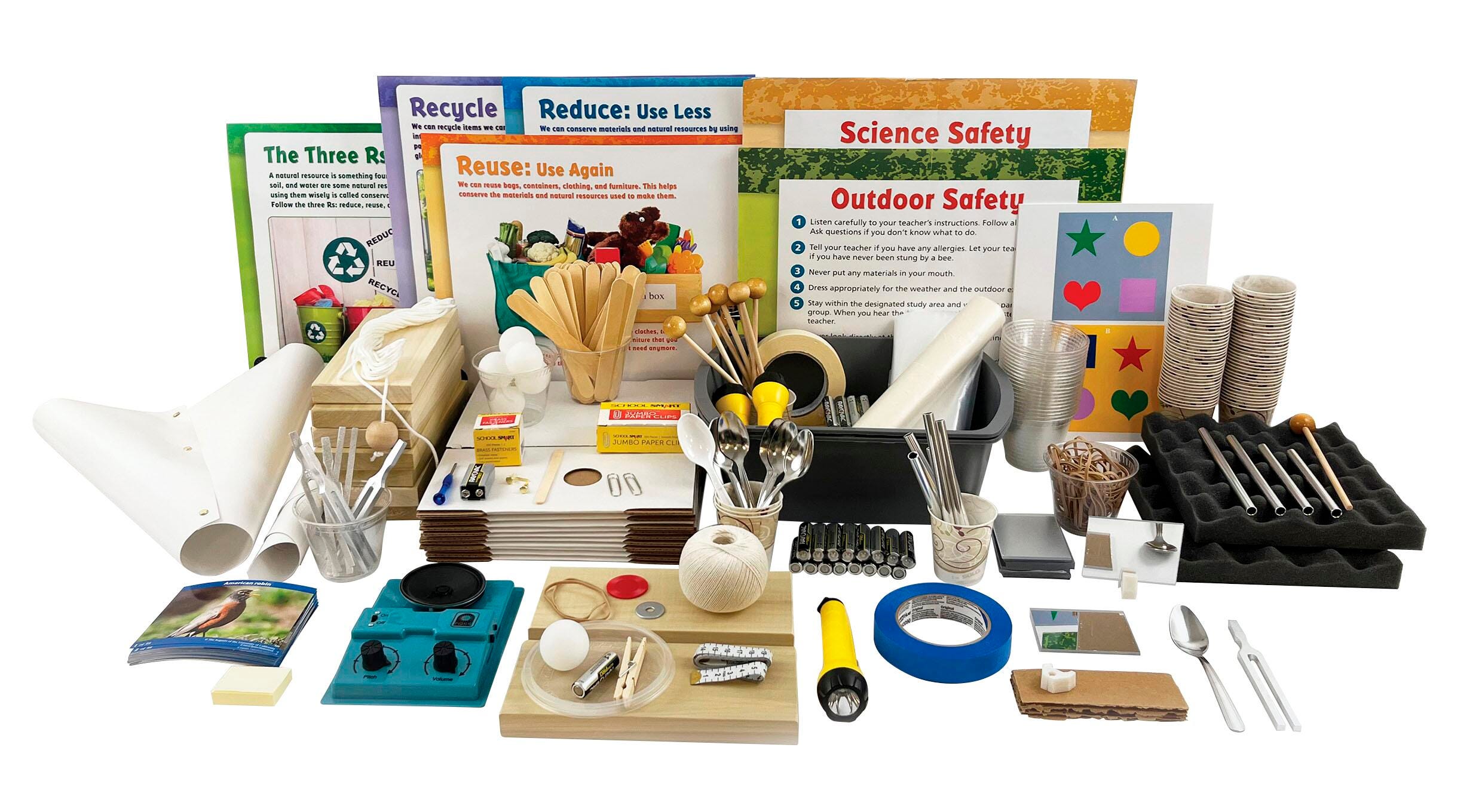 FOSS Pathways Grade 1 Sound and Light Kit, with 24 Seats Digital Access 2088596